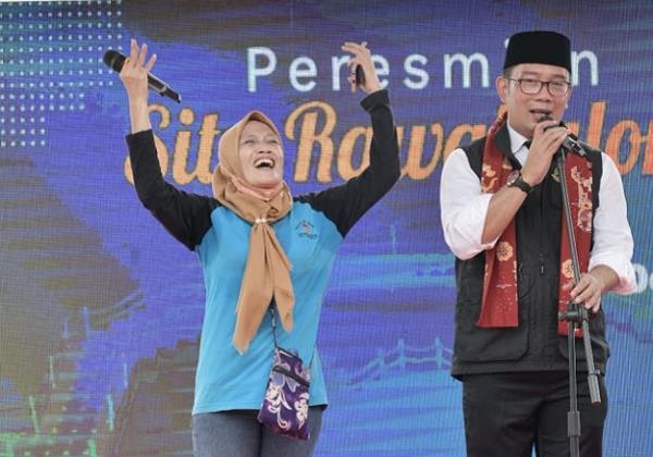Ridwan Kamil Resmikan Situ Rawa Kalong Hasil Revitalisasi