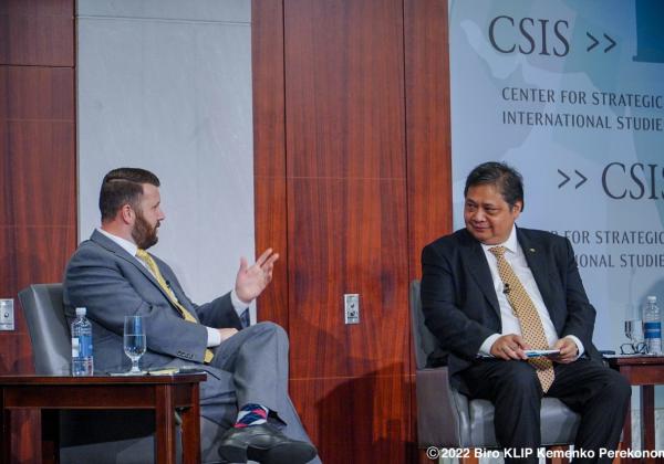 Bahas Kemitraan Strategi di Washington D.C, Menko Airlangga Angkat Tema Pemulihan Ekonomi