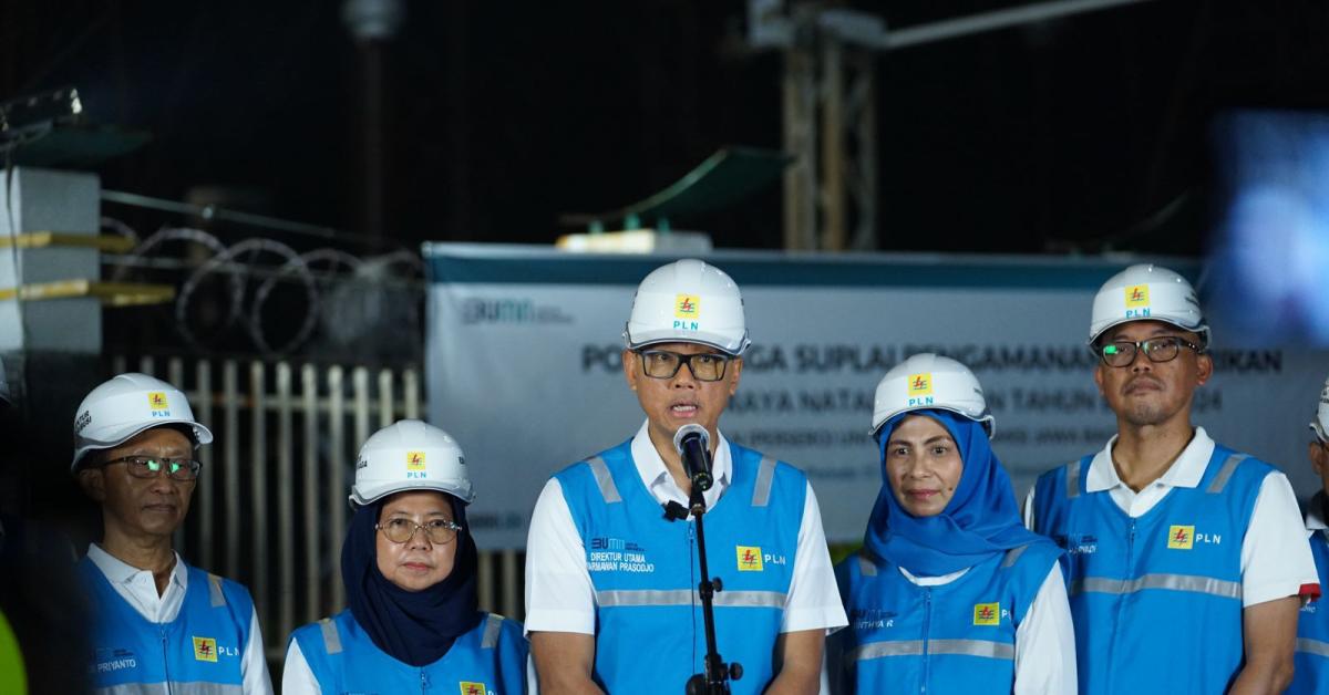 Terus Monitor Beban Kelistrikan, PLN Berhasil Amankan Suplai Listrik Andal di Malam Tahun Baru 2024