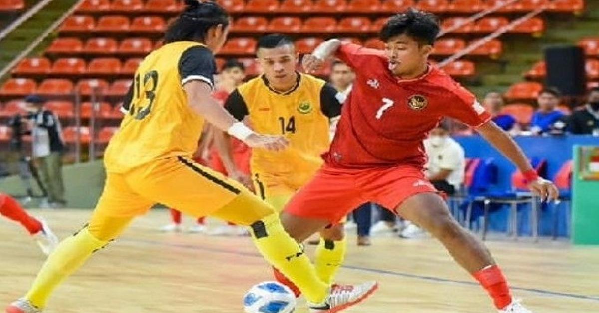 Piala AFF Futsal 2022 Indonesia Hajar Malaysia 5-1 