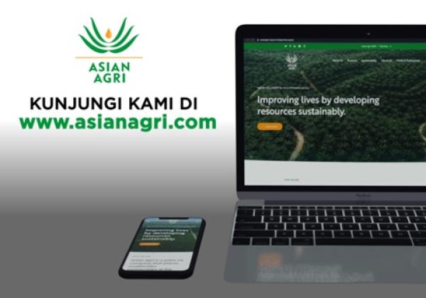 Asian Agri Luncurkan Situs Web dengan Tampilan Baru, Lebih Segar dan Informatif