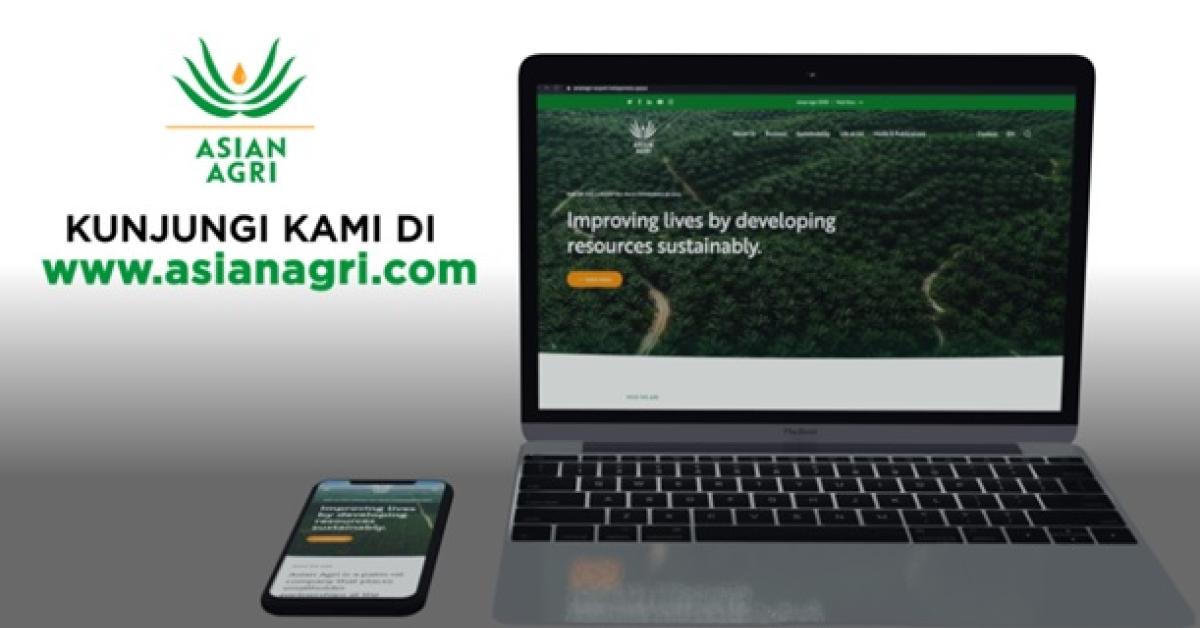 Asian Agri Luncurkan Situs Web dengan Tampilan Baru, Lebih Segar dan Informatif