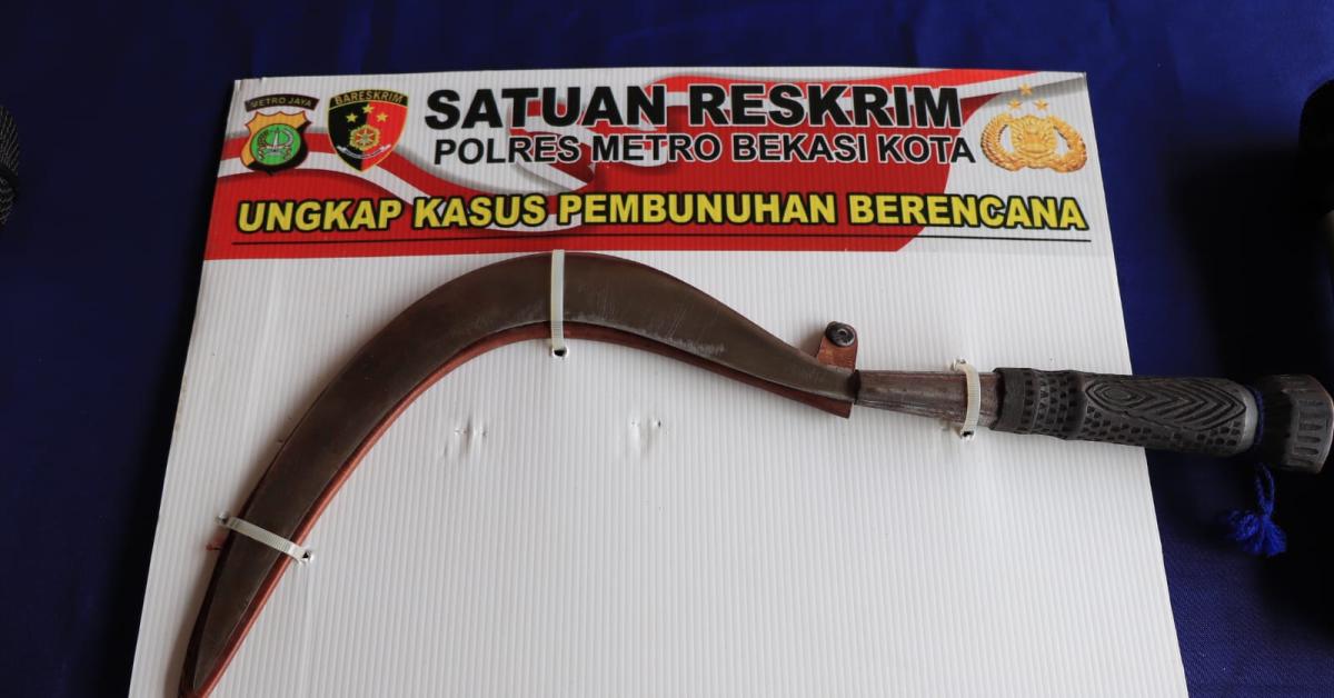 Pelaku Pembacok Kakak Ipar Hingga Tewas Ternyata Dua Kali Mencari Korban Sambil Membawa Celurit