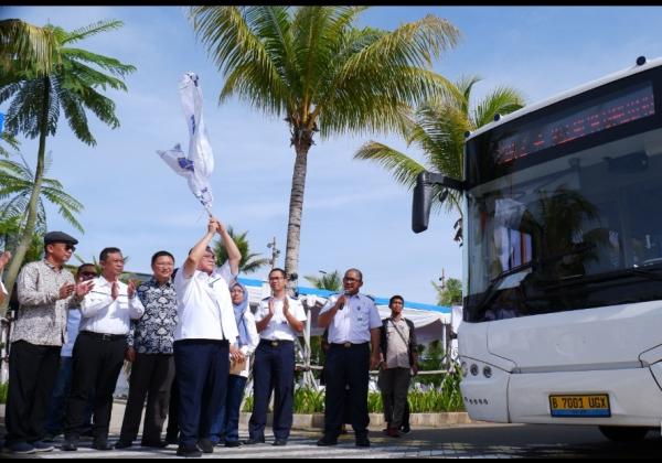 Bus JR Connexion Bertenaga Listrik Pertama Diluncurkan, Layani Rute PIK 2 - Kelapa Gading