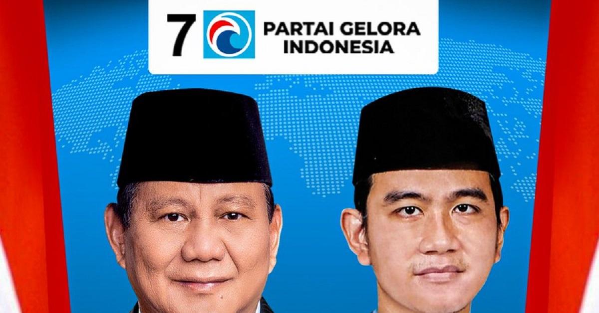 Partai Garuda Dukung Gibran Rakabuming Jadi Cawapres Prabowo Subianto