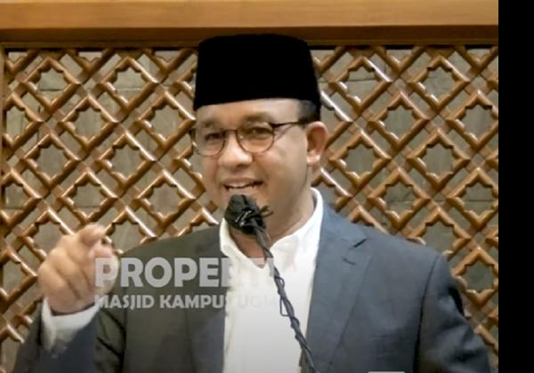 Anies Baswedan Ceramah di Masjid Kampus UGM, Yusuf Mansur: Bangga Lihat Gubernur DKI