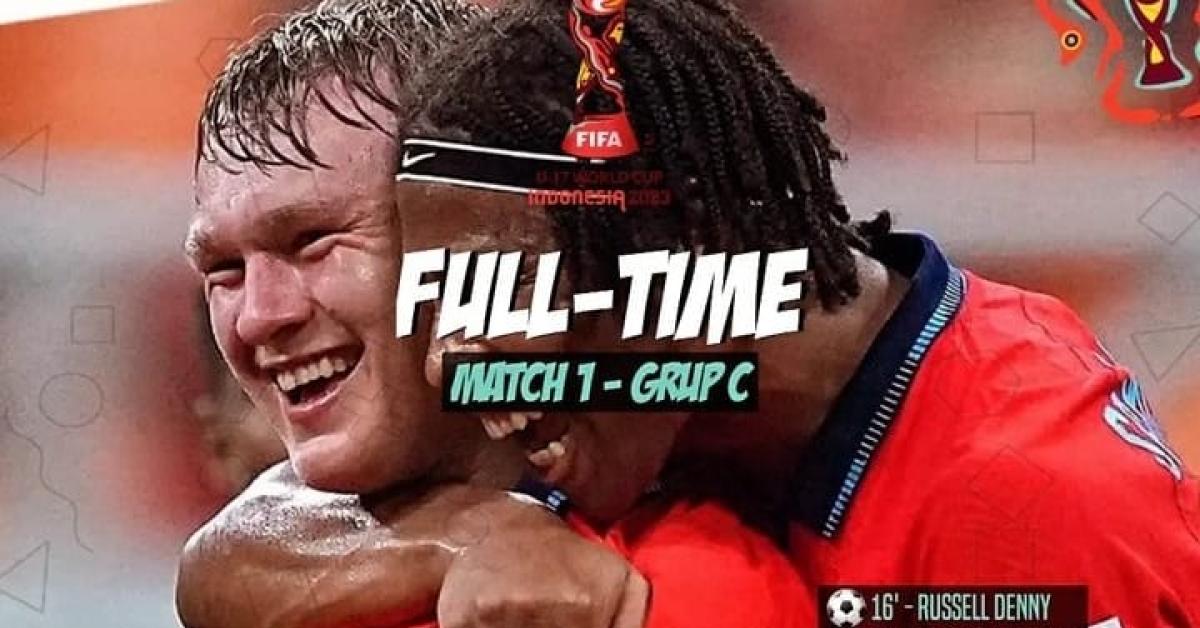 Amazing! Timnas Inggris U-17 Pesta Gol ke Gawang Kaledonia Baru 10-0