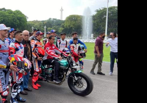 Pengemudi Ojol Ikutan Parade Pembalap MotoGP, Tujuannya Mau Hijaukan Jakarta