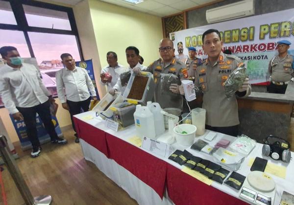 'Pabrik' Narkotika Sintetis di Kabupaten Bekasi Digerebek, 1 Orang Pengusaha Ditangkap