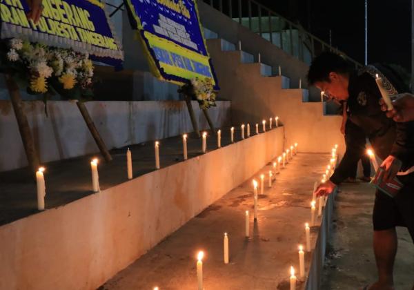 Sepekan Tragedi Kanjuruhan, Old Star Persita Tangerang Gelar Doa Bersama 