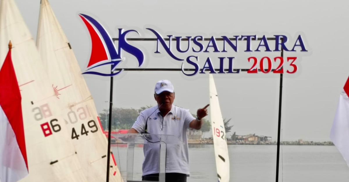 Menteri PUPR Lepas Peserta Nusantara Sail 2023 Berlayar dari Jakarta Menuju IKN Nusantara