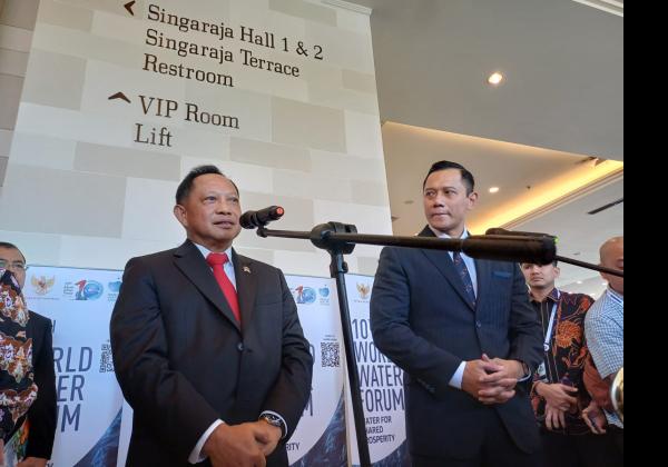 Bicara di Local And Regional Goverment Forum WWF ke-10, AHY dan Tito Kompak Usulkan Kementerian Air