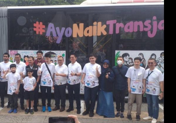 Memperingati Hari Disabilitas Internasional, Bus Lukis 'Anak-Anak Difabel' Transjakarta Diresmikan