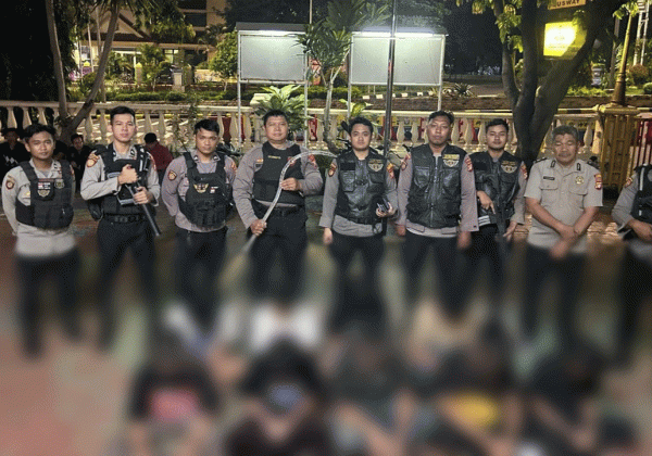 Polres Jakbar Ringkus 9 Remaja yang Hendak Tawuran di Petamburan