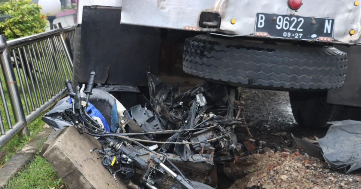 Sopir Truk Fuso Tewaskan Tiga Pemotor di Balaraja Tangerang Ditetapkan Tersangka
