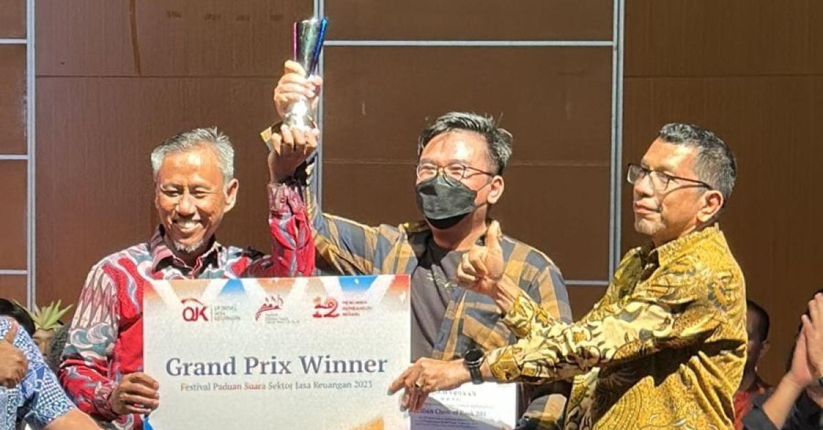 Multi Talenta, Bankir dalam BRILiaN Choir BRI Sabet Juara di Festival Paduan Suara Sektor Jasa Keuangan 2023