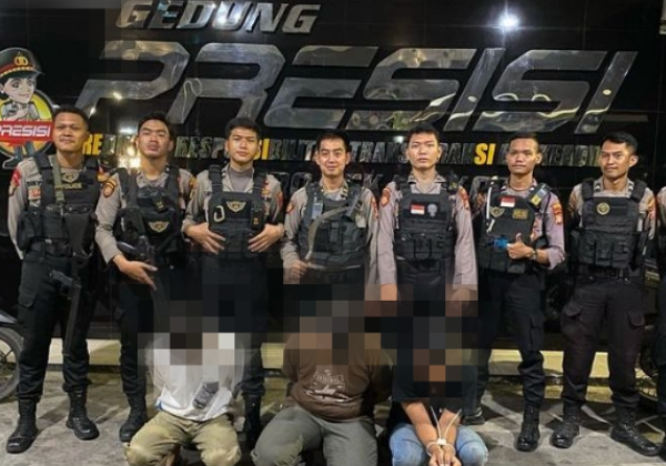 Sedang Mencari Mangsa, Komplotan Begal Bersenjata Tajam di Bekasi Ditangkap Tim Patroli Presisi