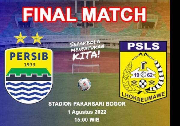 Link Live Streaming Final Nusantara Open 2022: Persib Bandung U-16 vs PSLS Lhokseumawe U-16
