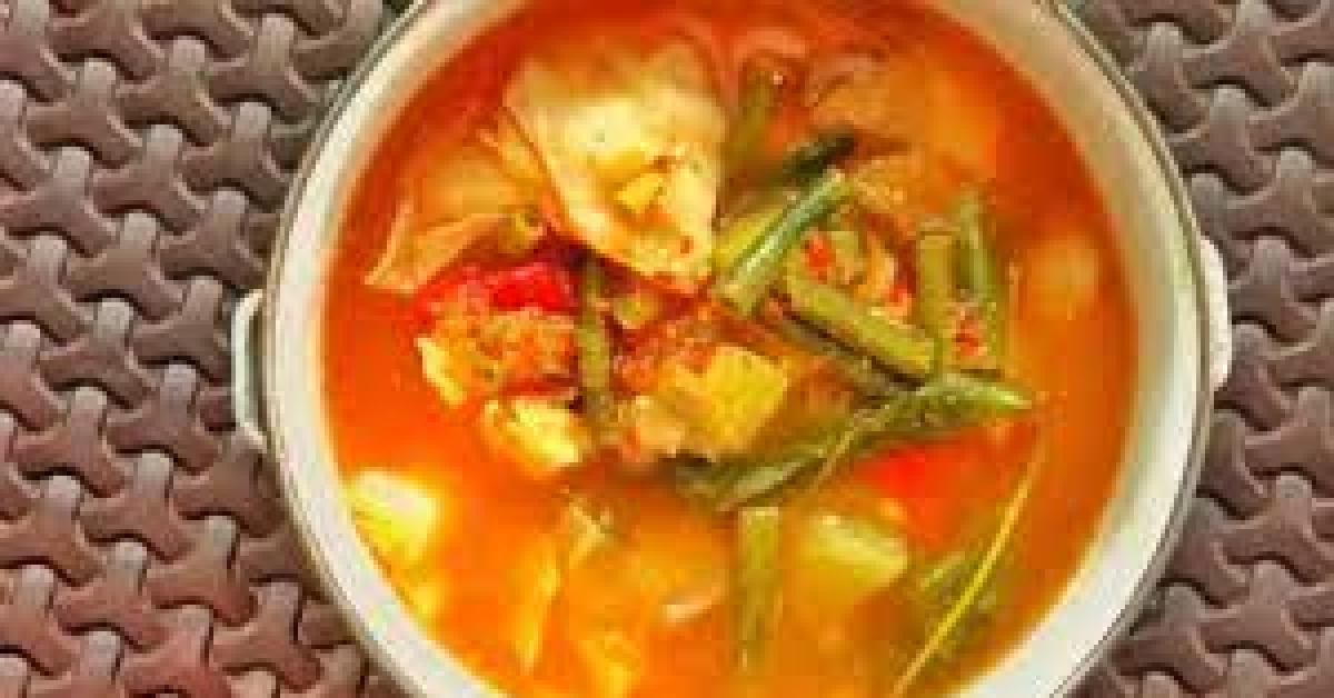 Sayur Asem Varian Sunda, Pedas Bercampur Sedikit Manis
