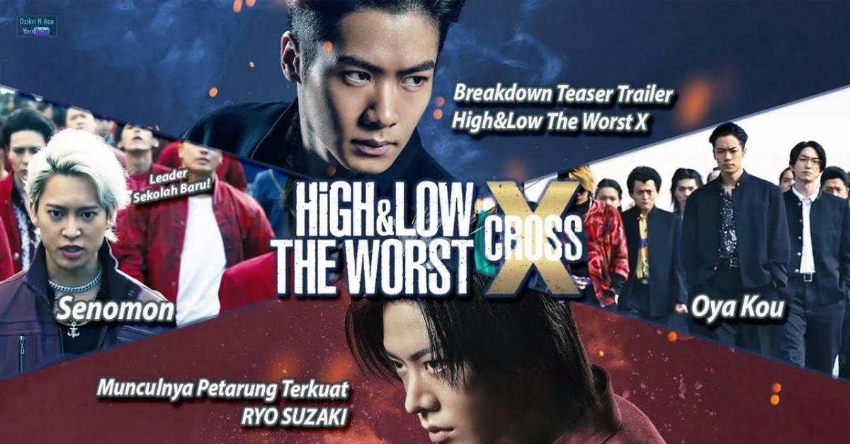 Sinopsis Film High & Low: The Worst X Cross: SMA Oya Baku Hantam Lawan 3 Geng Sekolah