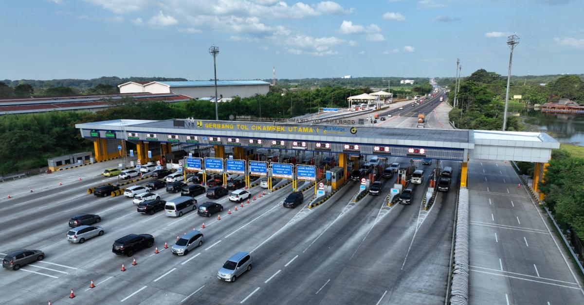 H-7 Libur Natal dan Tahun Baru, 31.870 Kendaraan Tinggalkan Jakarta Lewat Jalan Tol