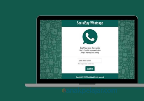 Social Spy Whatsapp, Aplikasi Untuk Sadap WhatsApp Yang Hanya Butuh Nomor WA