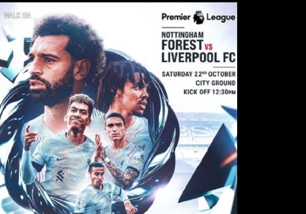Link Live Streaming Liga Inggris 2022/2023: Nottingham Forest vs Liverpool