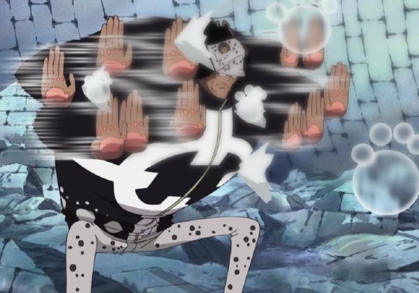 Fakta One Piece: 4 Teknik Serangan Epik Bartholomew Kuma Pemakan Buah Iblis Nikyu Nikyu no Mi