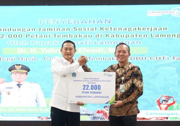 Pemkab Lamongan Lindungi 22 Ribu Petani Tembakau Pada BPJS Ketenagakerjaan