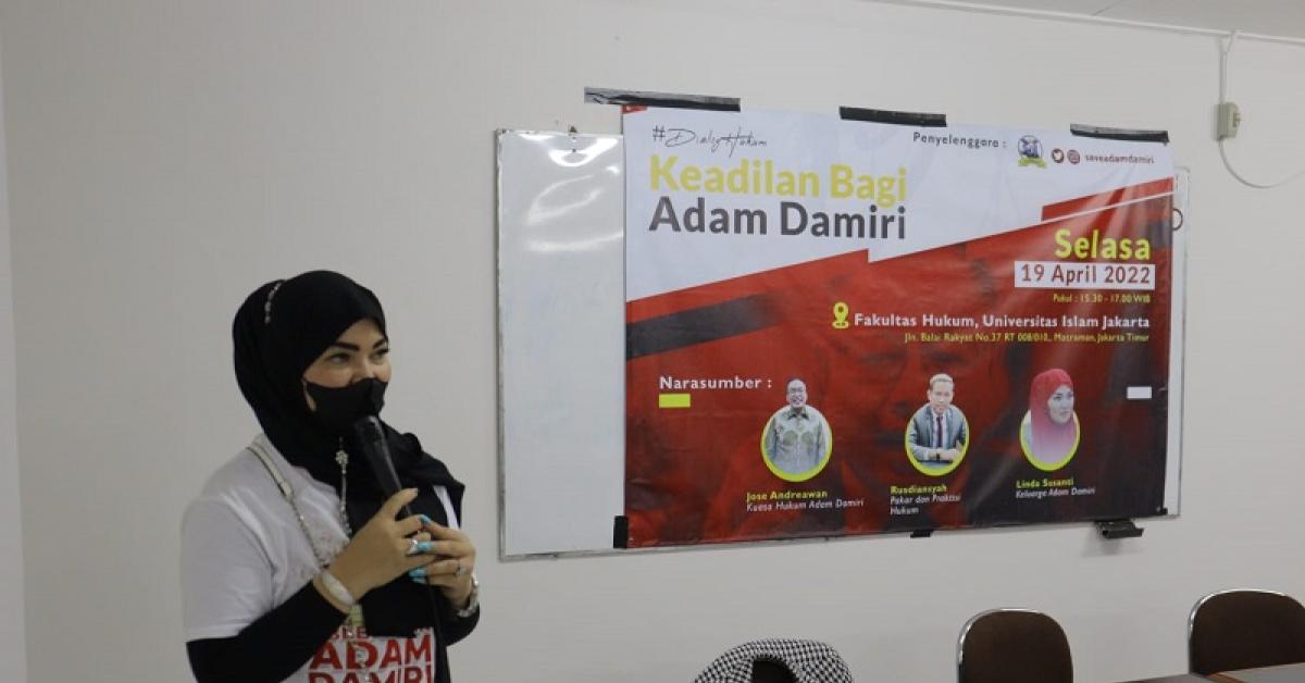 Kasus Asabri Jadi Bahan Diskusi di Kampus, Keluarga Adam Damiri Ajak Mahasiswa 'Melek' Hukum