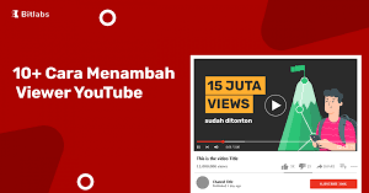 5 Cara  Menambah  Viewer di Channel Youtube Milikmu
