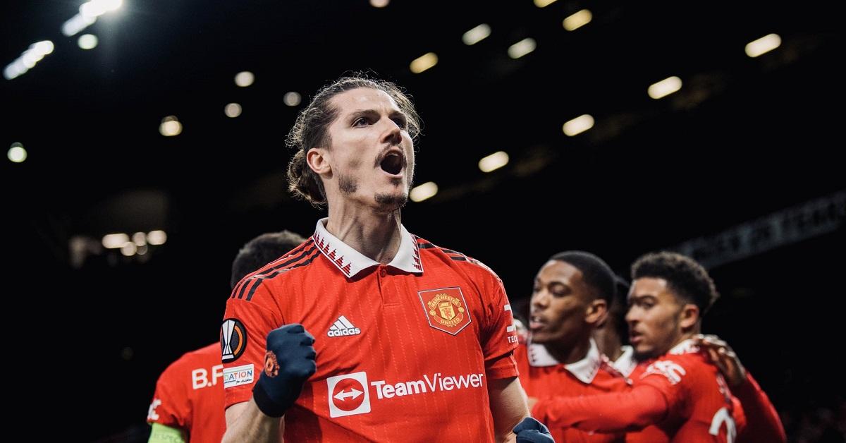 Liga Europa: Man United Sempat Unggul Tapi Kebobolan di Menit Akhir, Sabitzer: Itu Adalah 2 Gol Bodoh
