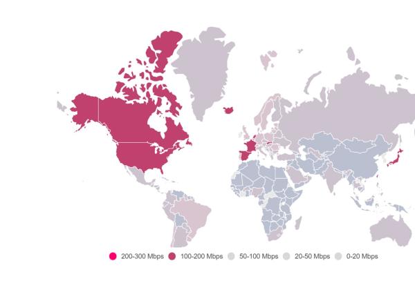 Ini 30 Negara dengan Internet Tercepat dan Terlemot di Dunia