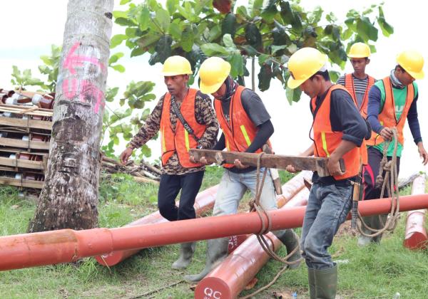 Realisasikan PMN, Negara Hadir Nyalakan Listrik PLN untuk Ratusan Warga Tanggamus Lampung