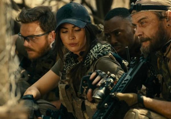 Sinopsis Film Rogue: Aksi Megan Fox Pimpin Anggota Tentara Melawan Singa Buas