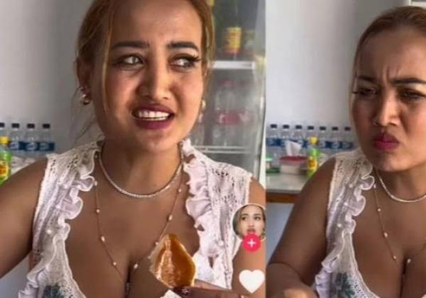 Lina Mukherjee Dipolisikan Gegara Makan Kulit Babi dengan Baca Bismillah