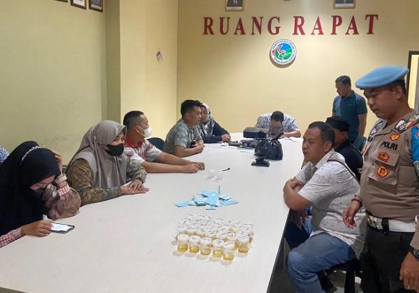 Mendadak! 34 Personel Satresnarkoba Polresta Bandar Lampung Jalani Tes Urine, Ini Hasilnya