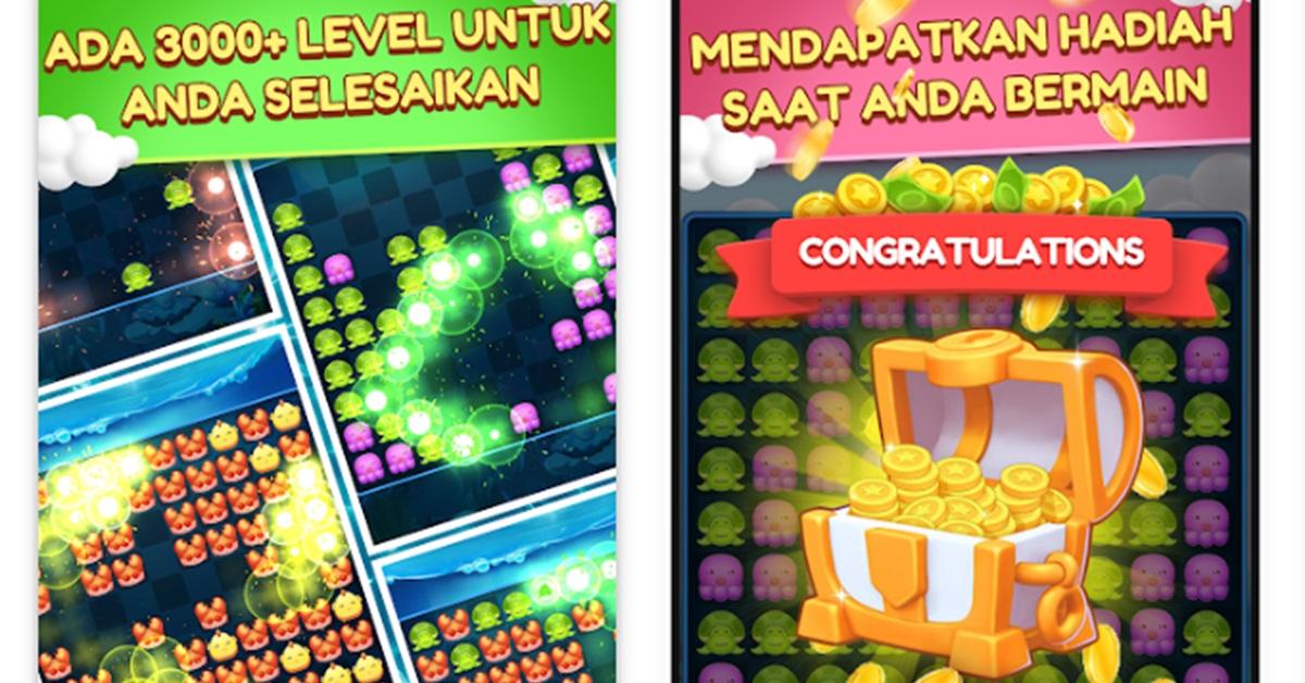 Game Penghasil Uang Ocean Crush, Gameplay Menarik Sudah Terbukti Membayar!