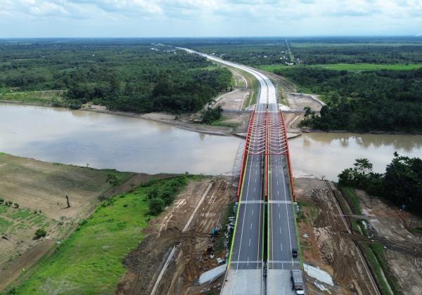 Hutama Karya Operasikan secara Fungsional 2 Ruas Jalan Tol Trans Sumatera di Sumut