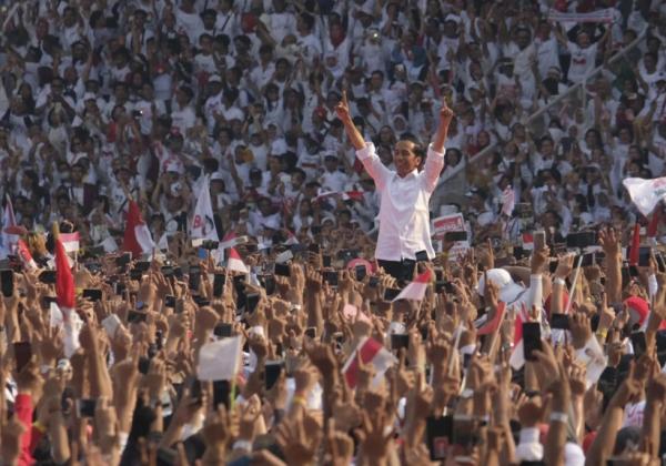 Survei Indikator Politik Indonesia: 76,2 persen Masyarakat Indonesia Puas dengan Kinerja Jokowi