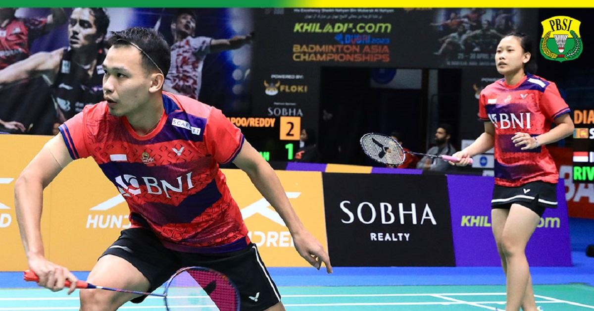 BAC 2023: Siasat Rinov/Pitha Jelang Hadapi Ganda Campuran Jepang di Babak 16 Besar