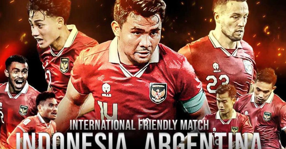 Prediksi Skor Indonesia Vs Argentina di FIFA Match Day 2023, Head to Head dan Prediksi Susunan Pemain