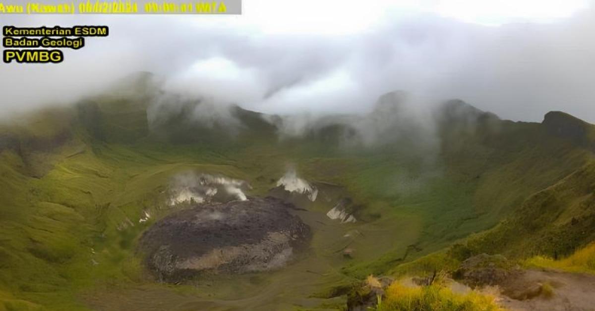 Ada Pergerakan Magma Dangkal di Gunung Awu