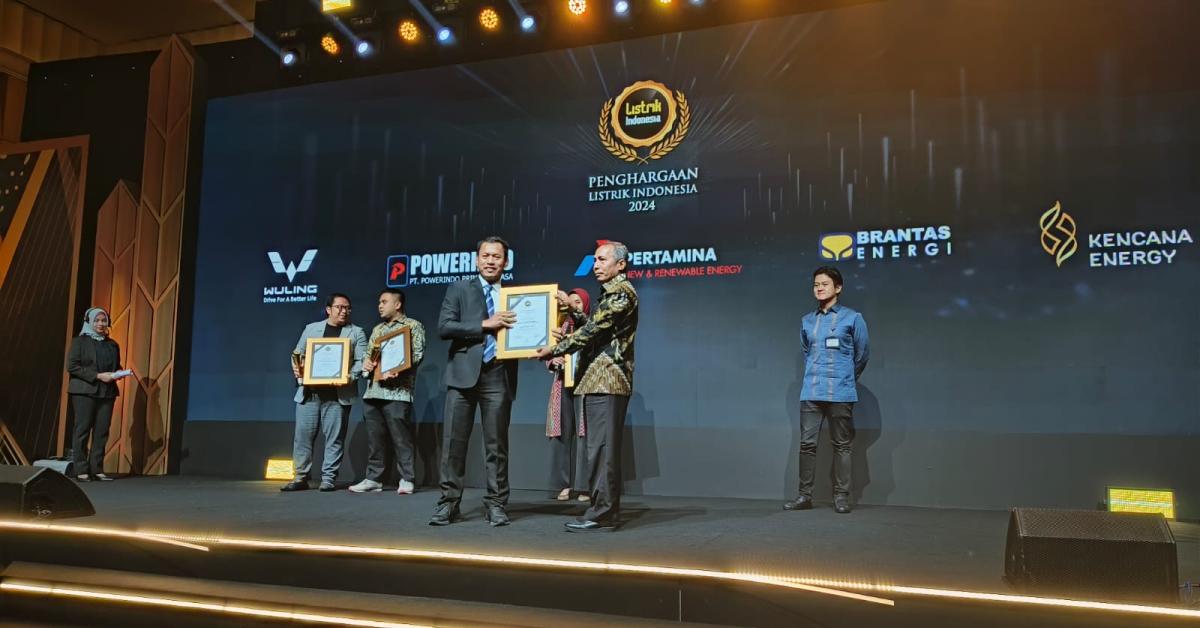 Anak Usaha Brantas Abipraya, PT Brantas Energi Kantongi Penghargaan Listrik Indonesia