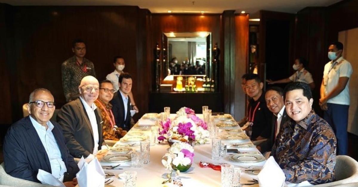 Bertemu Erick Thohir di KTT G20 Bali, Pakar: Kehadiran IOC dan FIFA Bentuk Dukungan Dunia Pada Indonesia