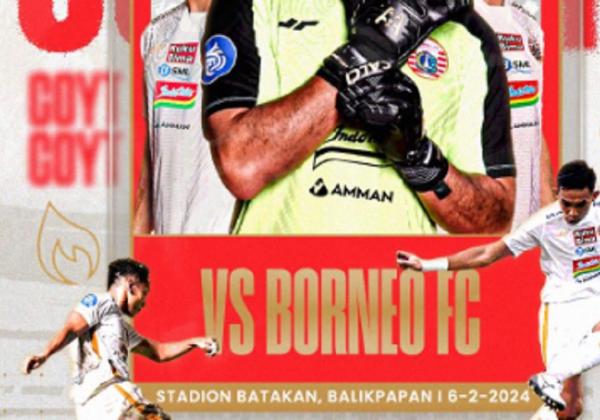 Link Live Streaming Liga 1 2023-2024: Borneo FC vs Persija Jakarta