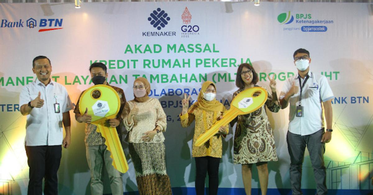 BTN Gelar Akad Massal Kredit Rumah Pekerja