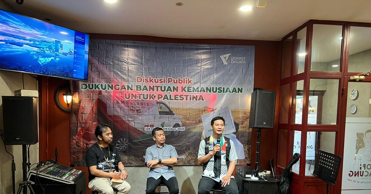 Dompet Dhuafa Ajak Masyarakat Beri Dukungan Bantuan Kemanusiaan untuk Rakyat Palestina
