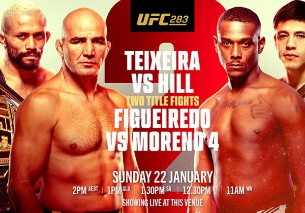 Rekap UFC 283: Jamahal Hill dan Brandon Moreno Resmi Juara Baru Permalukan Tuan Rumah Petarung Brasil