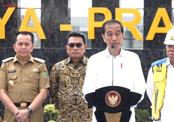 Diresmikan Hari ini, Jokowi Sebut Tol Indralaya-Prabumulih Akan Berikan Manfaat Ganda